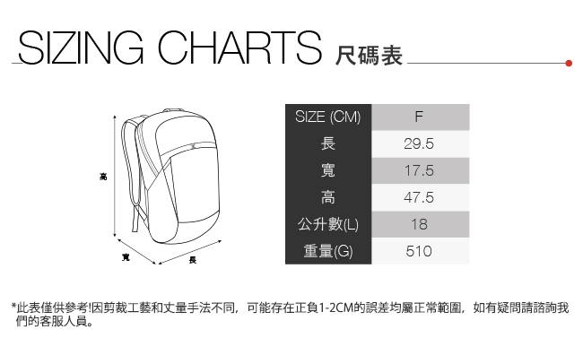 The North Face北面中性灰色專業登山後背包｜3GA2AZ5