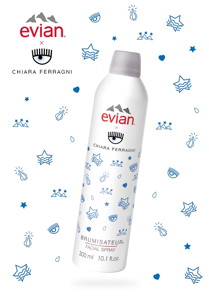 Evian 愛維養 護膚礦泉噴霧 2018 限定版 300mlx6