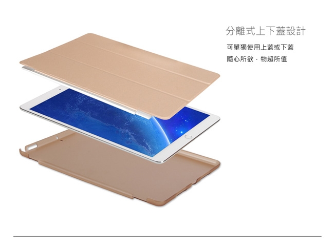 Apple iPad Air 2019 10.5吋Smart Cover三折折疊皮套