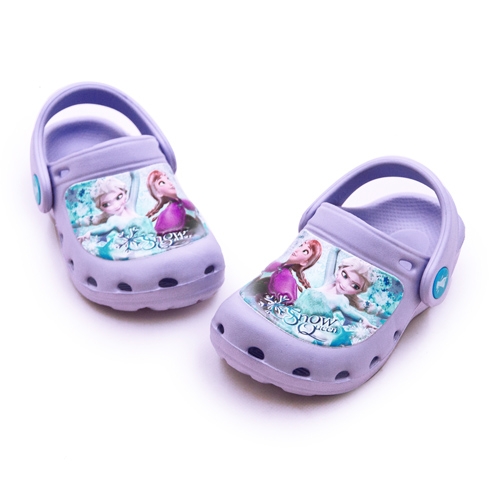 Disney 迪士尼 冰雪奇緣 FROZEN 輕量兒童涼鞋 粉紫 84017