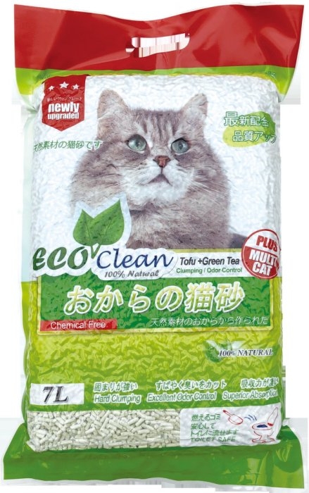 【單包169元】＊WANG＊《ECO艾可豆腐貓砂-原味｜綠茶｜玉米》7L/包 貓砂 環保 除臭