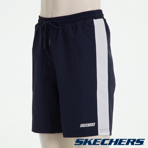 SKECHERS 男短褲 - SMAMS19D049-DKNY