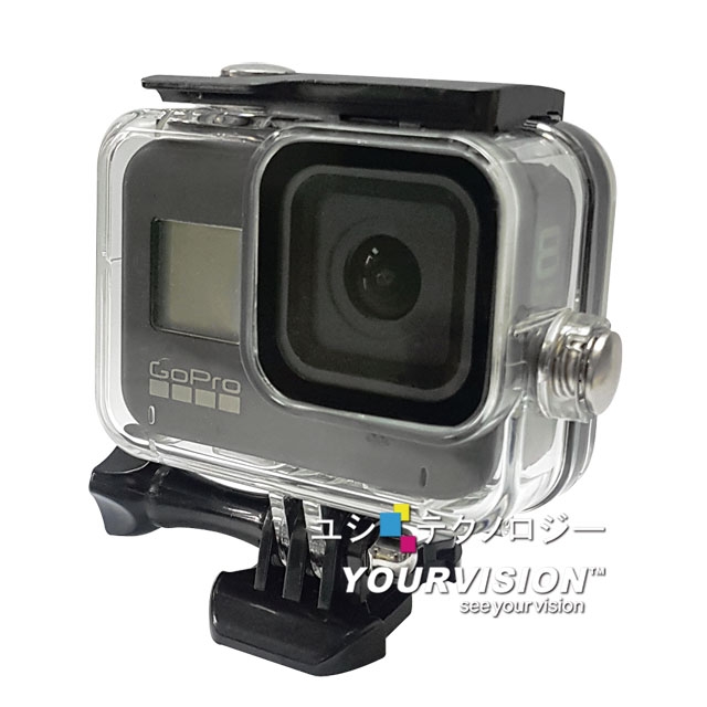 GoPro 副廠HERO8 防水殼防水保護殼(附活動基座) | Go Pro副廠配件