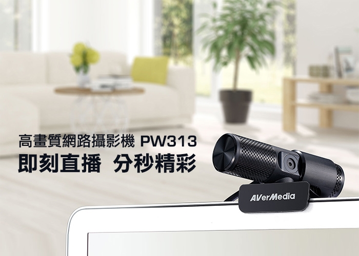 圓剛PW313 Live Streamer CAM 1080P高畫質網路攝影機(快速到貨)