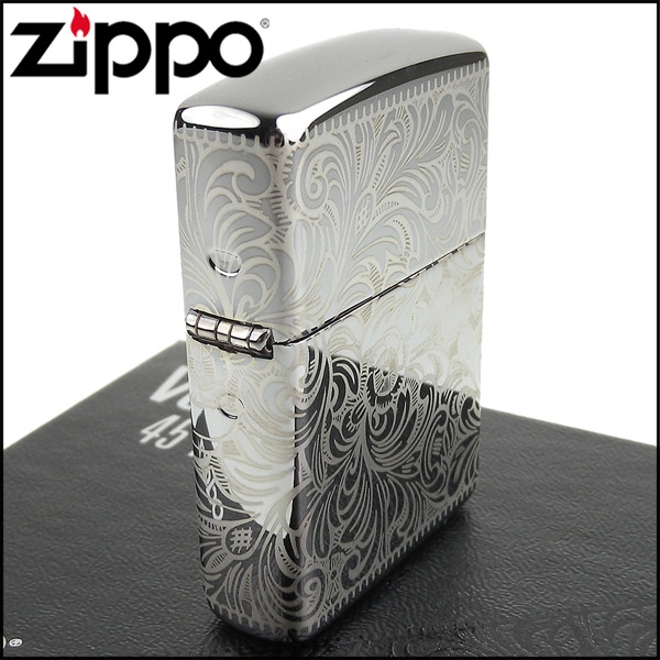 ZIPPO 美系~Venetian-威尼斯人雕花圖案45週年限量紀念(ARMOR裝甲)