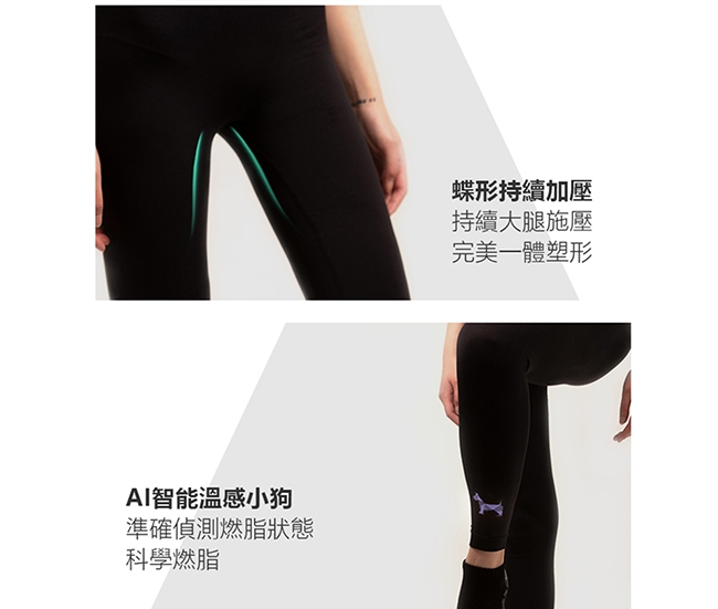 澳洲 YPL 微膠囊美腿褲 貓步款+光速纖腰塑腹褲 (心機內在美蕾絲優雅撩人)