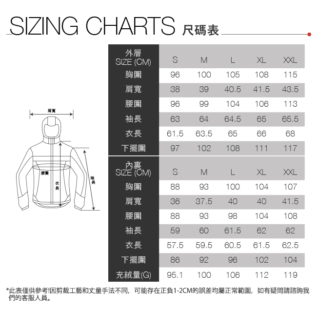 女款紫紅色防水保暖戶外三合一外套 