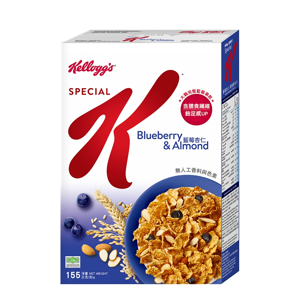 Kellogg's 家樂氏Special K香脆麥米片-藍莓杏仁(155g) | 麥片/燕麥片 