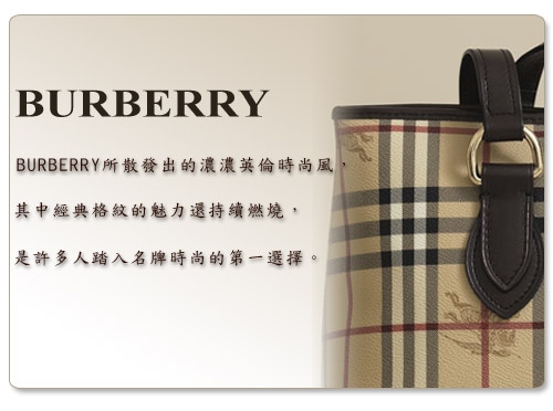 BURBERRY 戰馬騎士圖案小牛皮釦式長夾(駝色)