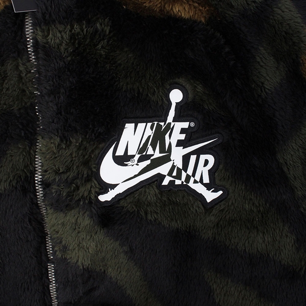 NIKE 男 J WINGS FLEECE FZ 保暖刷毛外套