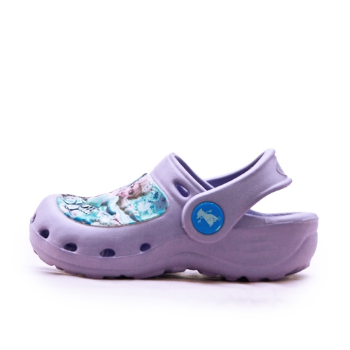 Disney 迪士尼 冰雪奇緣 FROZEN 輕量兒童涼鞋 粉紫 84017