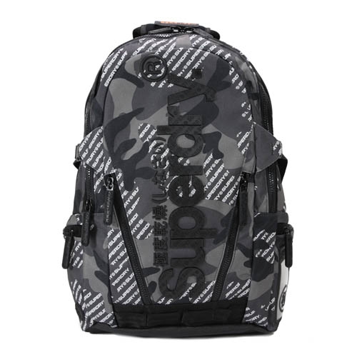 Superdry Camo Logo Tarp 男款後背包(灰色)