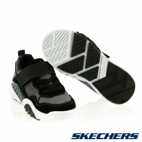 SKECHERS 男童系列 IMPACTOR - 93535LBKCC