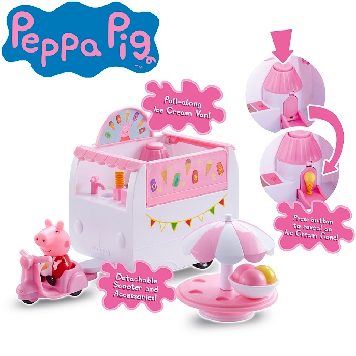 PEPPA PIG 粉紅豬小妹-冰淇淋餐車組