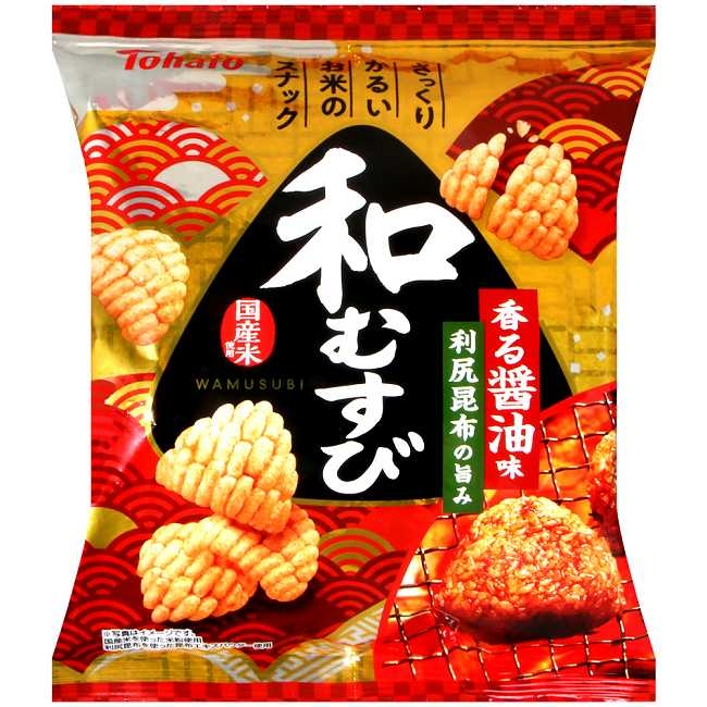 Tohato東鳩 御飯糰米果-醬油(58g)