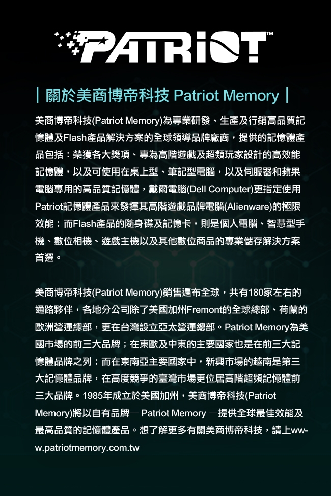 Patriot美商博帝 P200 1TB 2.5吋 SSD固態硬碟