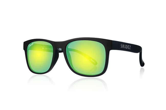 瑞士SHADEZ兒童頂級偏光太陽眼鏡SHZ-406(年齡3-7)-黑框湖水綠