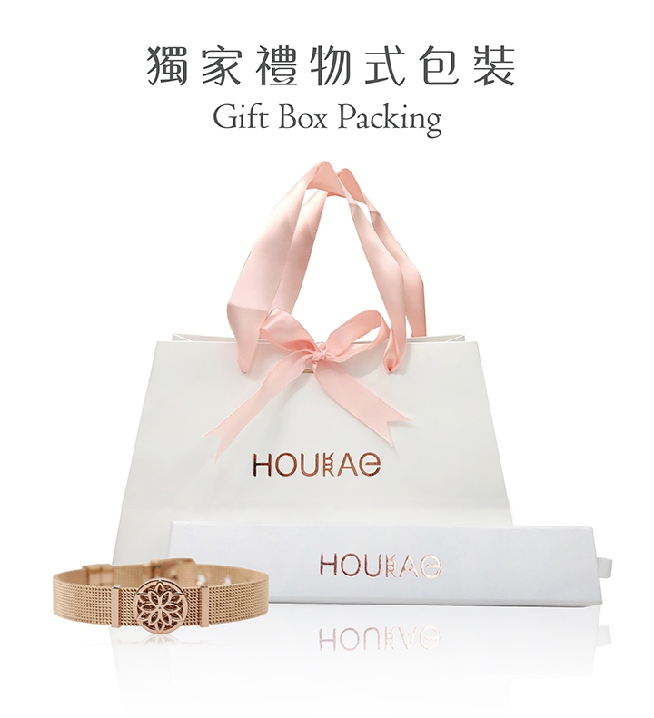 HOURRAE 生命之花 人氣玫瑰金系列系列 含一顆小飾品