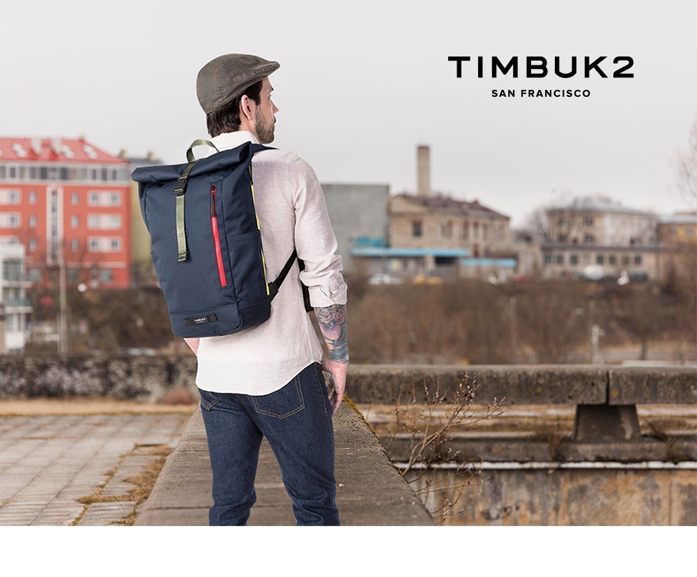 Timbuk2 Tuck Pack 捲式 15 吋電腦後背包 - 海軍藍