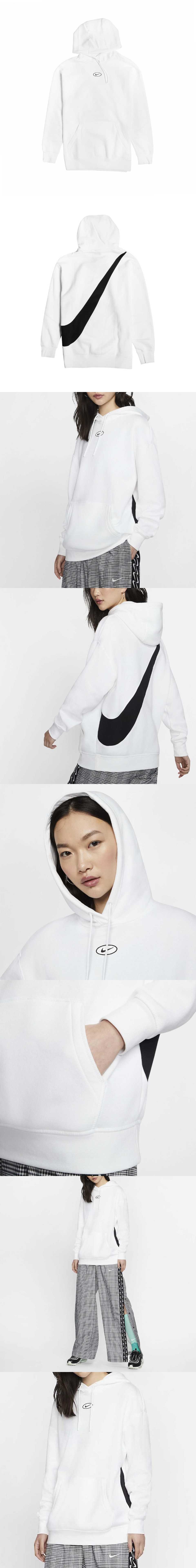 Nike 帽T NSW Swoosh Hoodie 女款