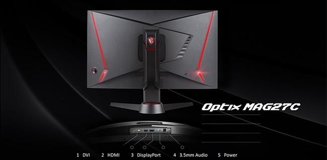 MSI微星 Optix MAG27C 27型 R1800曲面電競螢幕