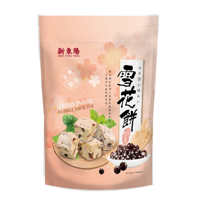 新東陽 雪花餅-珍珠奶茶風味(180g)