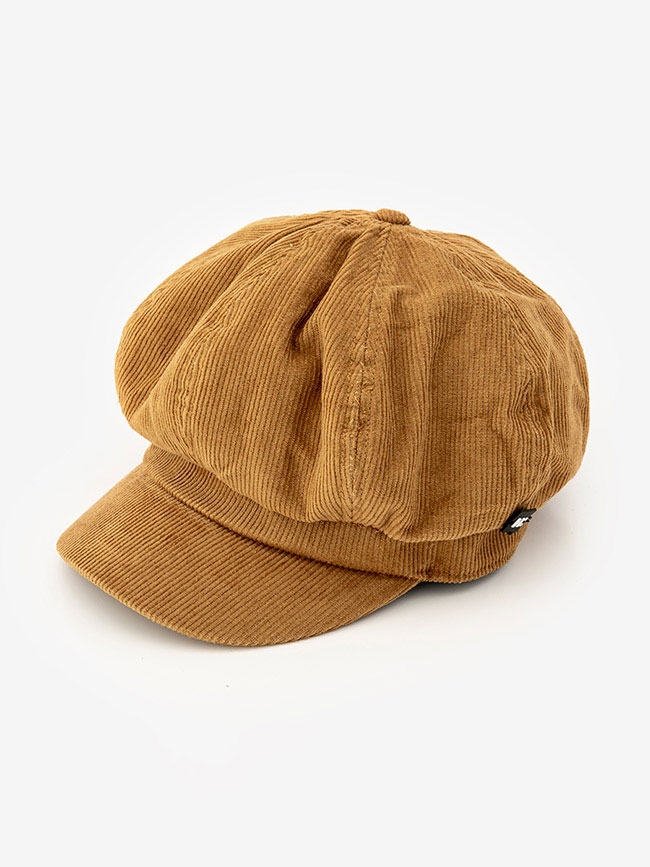 H:CONNECT 韓國品牌 配件 - 復古燈芯絨報童帽 - 棕