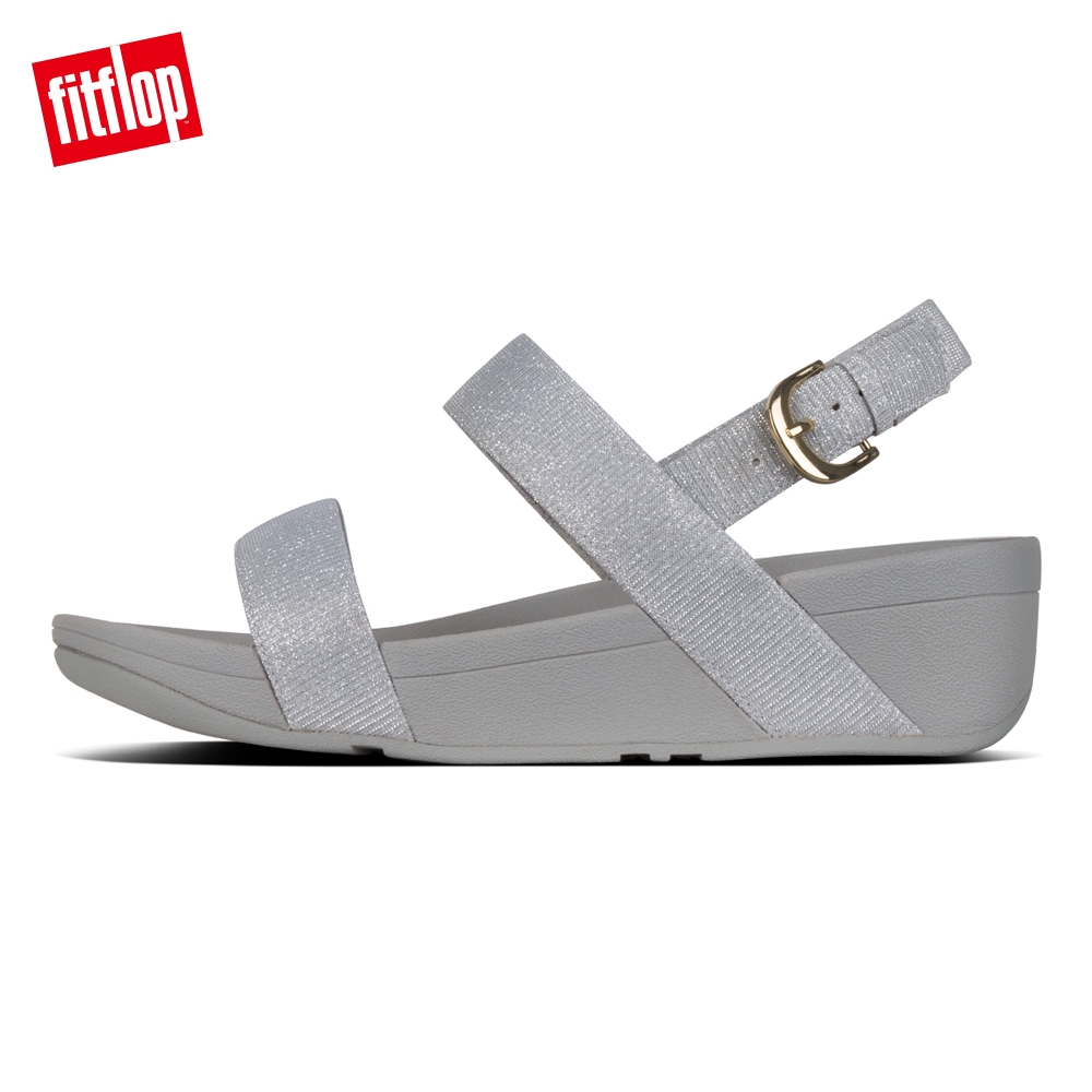 FitFlop LOTTIE GLITZY SANDALS 後帶涼鞋 銀色