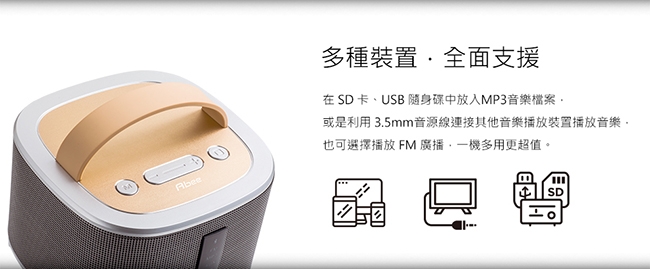 快譯通 Abee 無線藍牙音響 BT-3100