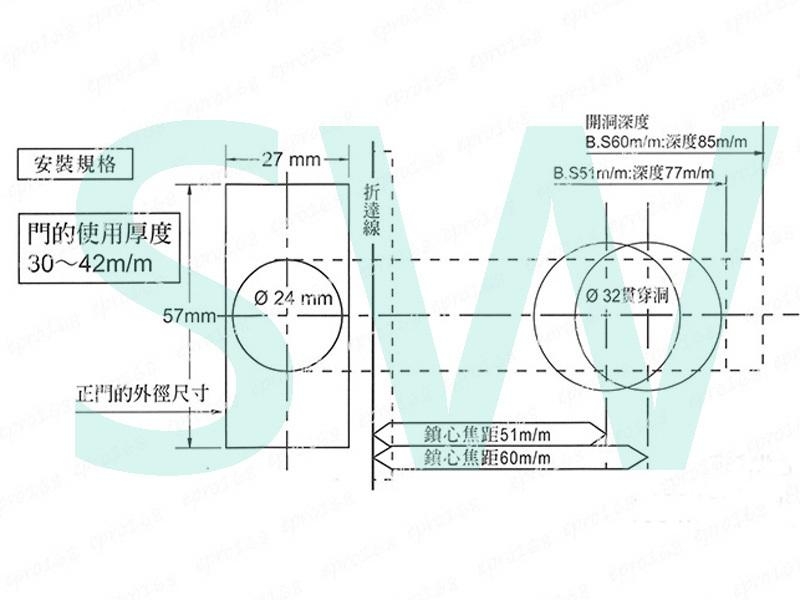 LS-S-4-SN 日規 浴廁補助鎖 白鐵色 60mm 無鑰匙 輔助鎖 浴廁門 防盜鎖