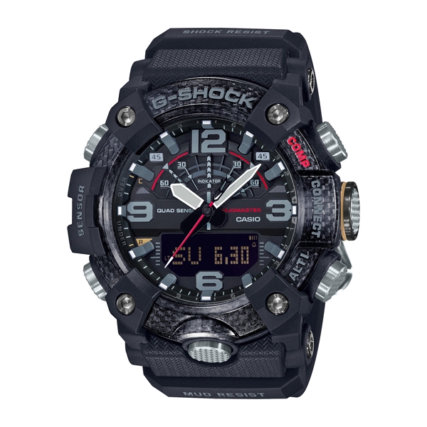 CASIO卡西歐 G-SHOCK 防塵泥 藍芽 GG-B100-1A_53.1mm