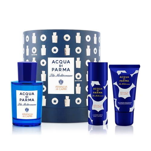 ACQUA DI PARMA 藍色地中海系列卡普里島橙聖誕香水禮盒