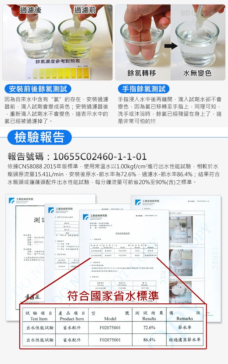 SHCJ生活采家廚房水龍頭矽藻陶瓷活性碳淨水過濾器