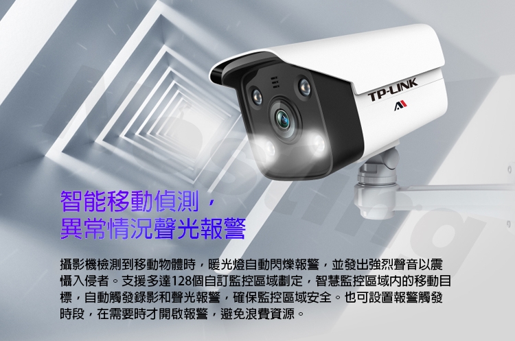 【TP-LINK】AI智慧警戒網路攝影機 TL-AIPC524H-D