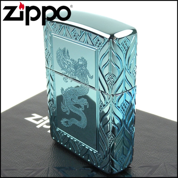 ZIPPO 美系~Elegant Dragon-優雅中國龍圖案設計打火機(ARMOR裝甲)