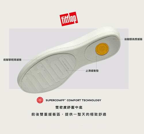 FitFlop SERENE CRINKLE PATENT 灰褐色