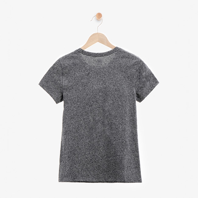 女裝Roots- 腳踏車短袖T恤-灰色
