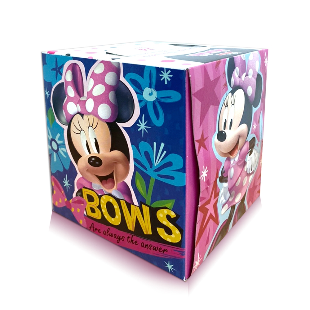 Disney 卡通系列 盒裝面紙 74抽x4盒/組