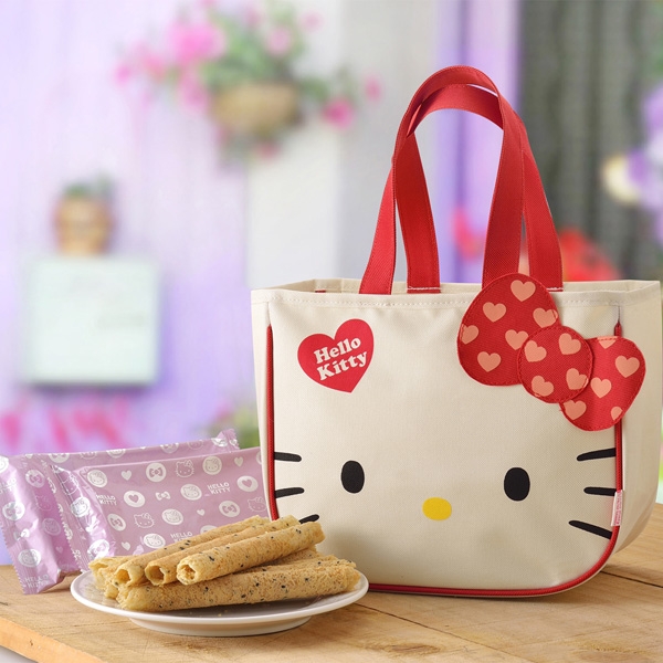 Hello Kitty‧芝麻蛋捲-首選版禮盒(蛋素)