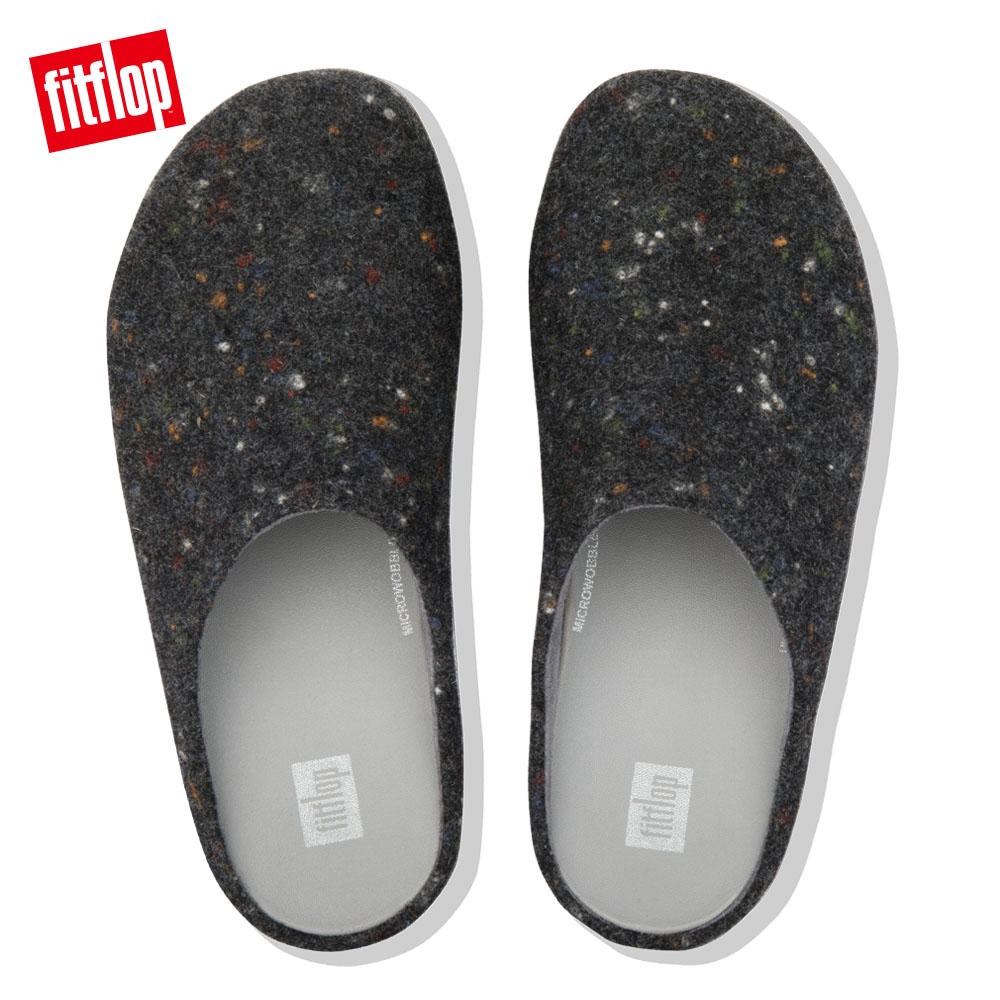 FitFlop SHUV FELT CLOGS 休閒鞋 灰色