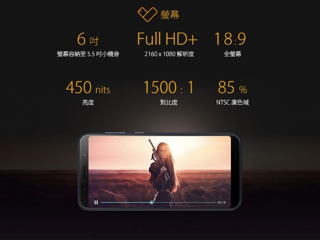 【福利品】ASUS ZenFone MAX Pro ZB602KL 128G 智慧手機