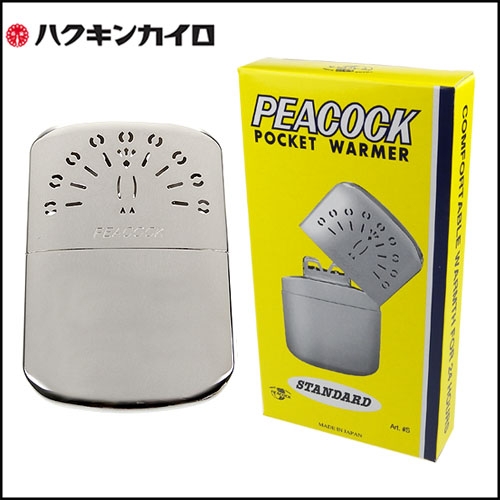 PEACOCK S標準型-日本進口白金懷爐~大好評！最久可連續發熱24小時！