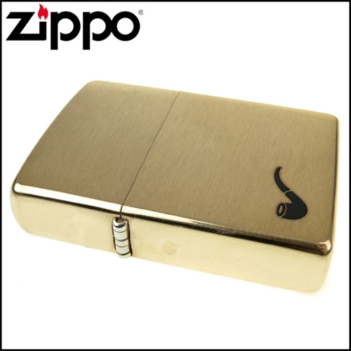 ZIPPO 美系~Pipe Lighter~煙斗用打火機-純銅拉絲打磨