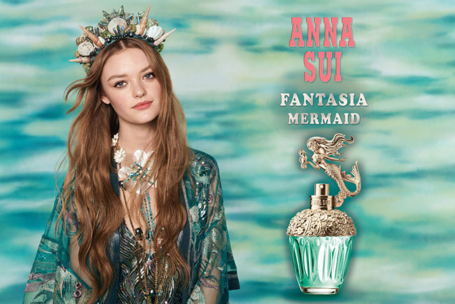 Anna Sui 安娜蘇童話美人魚女性淡香水100ml+品牌小香x2