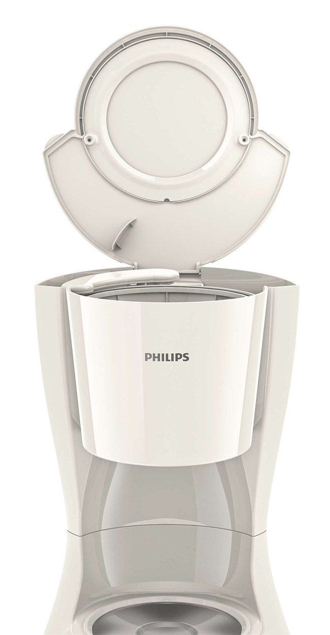 【2入組】飛利浦 PHILIPS 1.2L 滴漏式美式咖啡機-米白色 (HD7447)