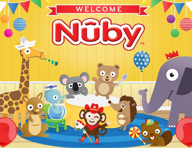 Nuby 不鏽鋼叉匙組-3D款-獨角獸