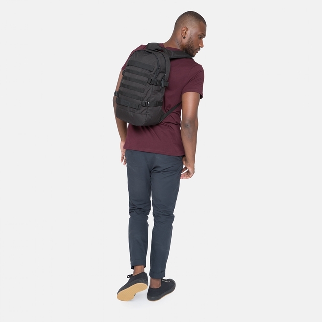 EASTPAK Floid Tact系列 輕量軍事後背包 Black