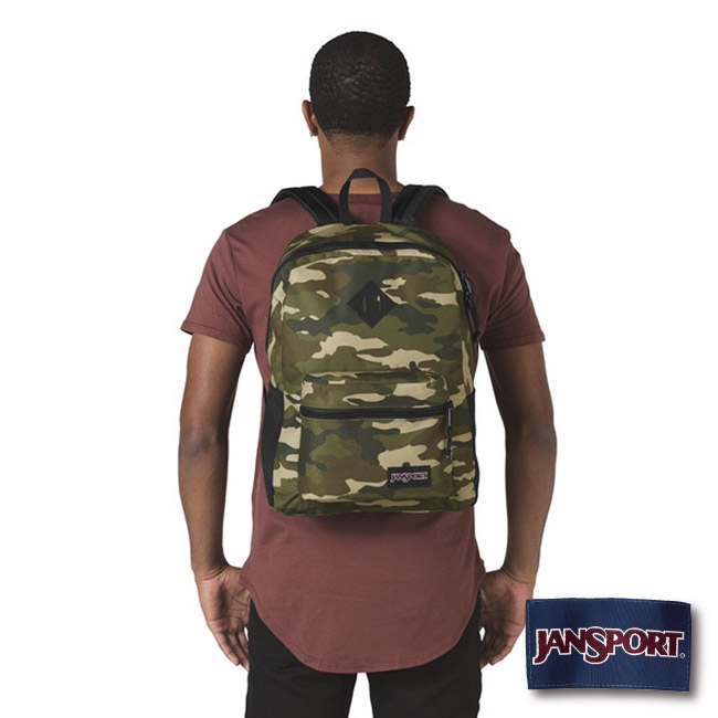 JANSPORT SPORT FX 系列後背包 -黑/迷彩