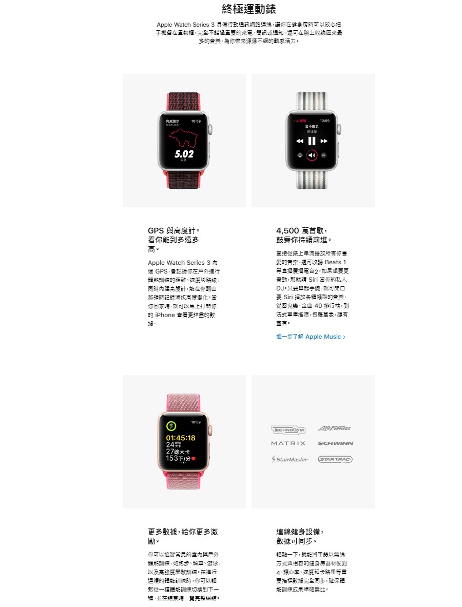 《福利品》Apple Watch Series 3-42m 鋁金-粉（SPY）