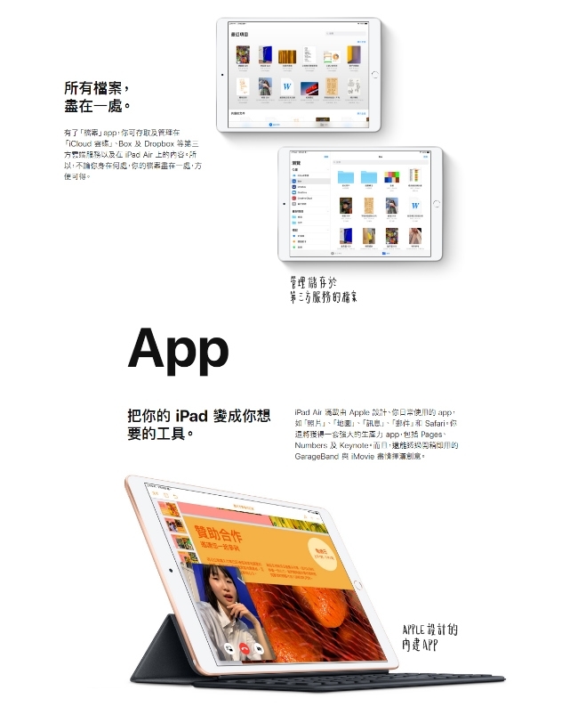 2019 iPad Air 10.5吋 Wi-Fi 64G 平板電腦